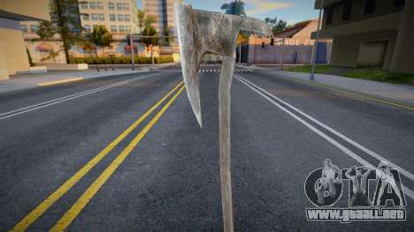 Waster axes from Dead Space 3 para GTA San Andreas