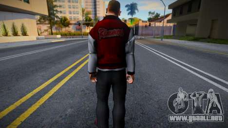 White CJ Ped Skin para GTA San Andreas