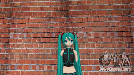 Hatsune Miku Dancer Clothe para GTA Vice City