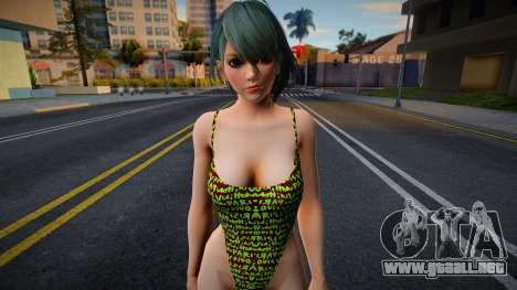 Tamaki Bodysuit Louis Vuitton para GTA San Andreas