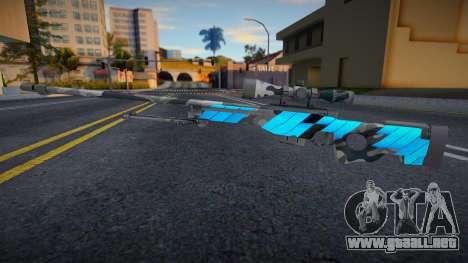AWP Neural from CS:GO (Blue) para GTA San Andreas