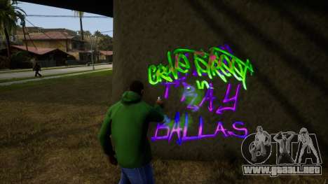 Realistic Gangs Graffitis Sanded