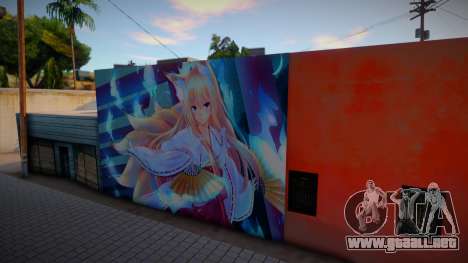 Mural Anime para GTA San Andreas