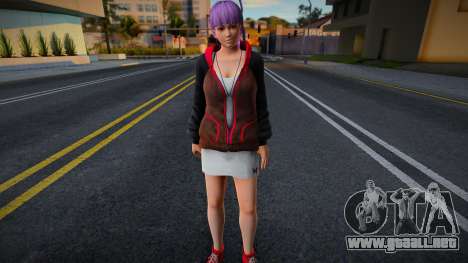 Ayane de Dead od Alive 5 v1 para GTA San Andreas