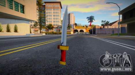 Knifecur from Fate Grand Order para GTA San Andreas