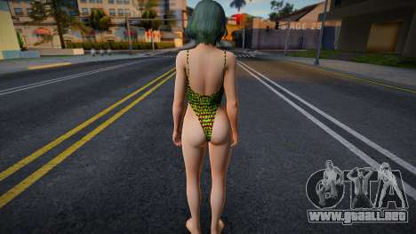 Tamaki Bodysuit Louis Vuitton para GTA San Andreas