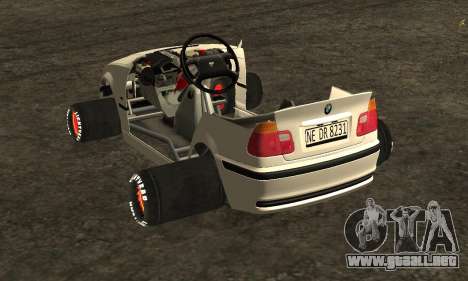 Go Kart Bmw E46 para GTA San Andreas