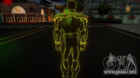 Linterna Verde (Amarillo) para GTA San Andreas