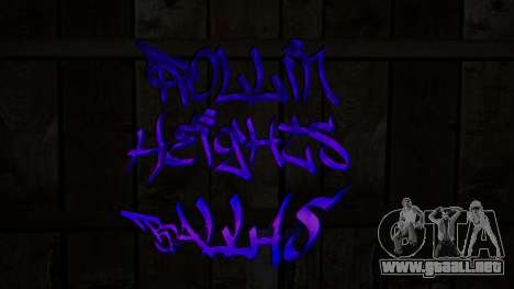 Realistic Gangs Graffitis Sanded (New Textures)