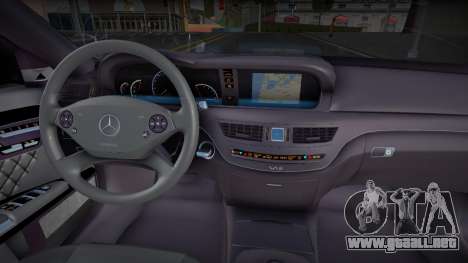 Mercedes-Benz S65 W221 (Fist) para GTA San Andreas