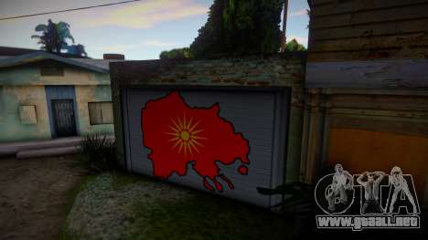 United Macedonia Garage para GTA San Andreas