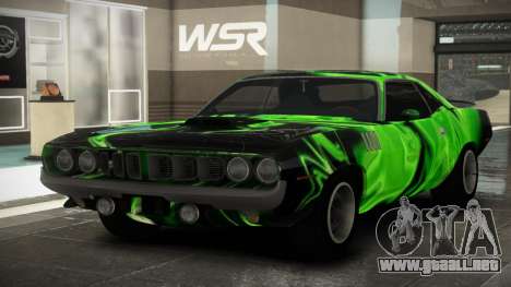 Plymouth Cuda 71th S4 para GTA 4