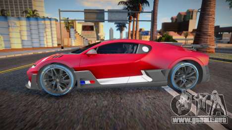 Bugatti Divo (Belka) para GTA San Andreas
