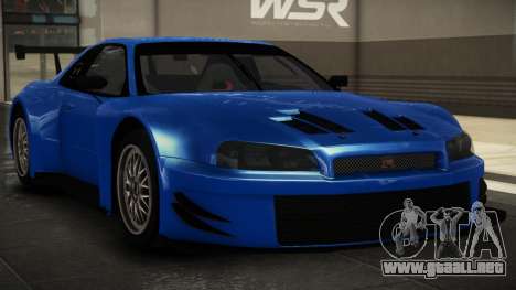 Nissan Skyline R34 R-Custom para GTA 4