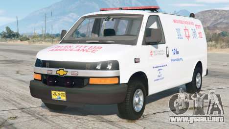 Chevrolet Express Israel Ambulance [ELS]