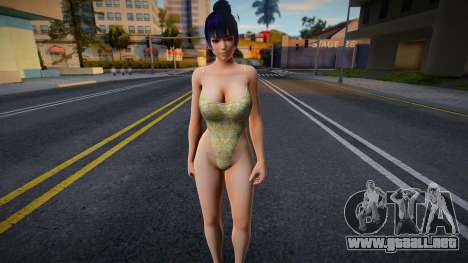 Nyotengu Bodysuit Versace para GTA San Andreas