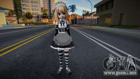 Ram (Maid Outfit) from Hyperdimension Neptunia para GTA San Andreas
