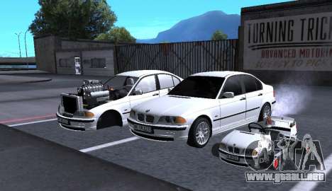 Go Kart Bmw E46 para GTA San Andreas