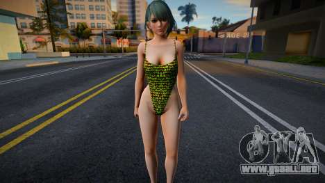 Tamaki Bodysuit Louis Vuitton para GTA San Andreas