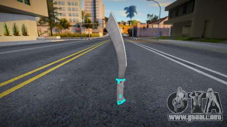 Knife Parang GERBER Indigo para GTA San Andreas