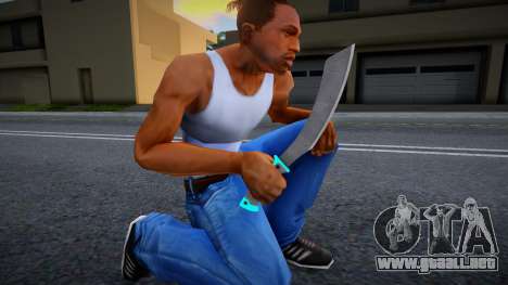 Knife Parang GERBER Indigo para GTA San Andreas