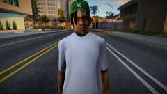 Nuevo miembro de la pandilla de Grove Street para GTA San Andreas