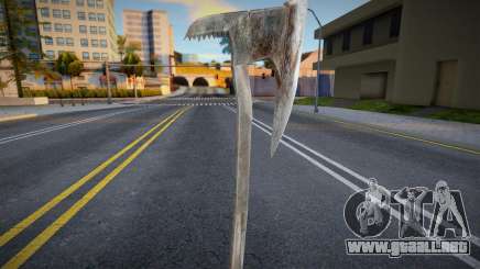 Waster axes from Dead Space 3 para GTA San Andreas