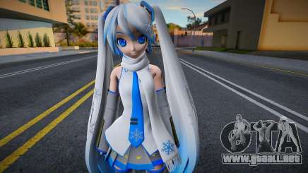 PDFT Hatsune Miku Snow 2011 para GTA San Andreas