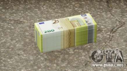 Realistic Banknote Euro 200 para GTA San Andreas Definitive Edition