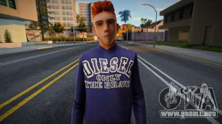 Chico joven 8 para GTA San Andreas