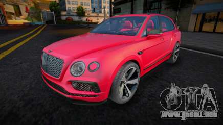 Bentley Bentayga [Tort228] para GTA San Andreas