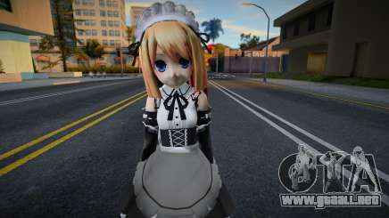 Ram (Maid Outfit) from Hyperdimension Neptunia para GTA San Andreas