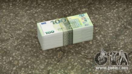 Realistic Banknote Euro 100 (New Textures) para GTA San Andreas Definitive Edition