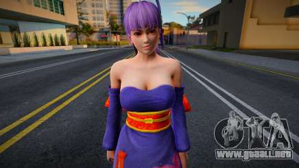Ayane from Dead or Alive v1 para GTA San Andreas