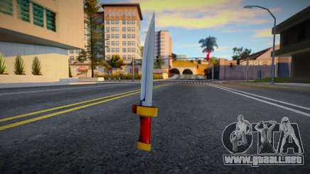 Knifecur from Fate Grand Order para GTA San Andreas