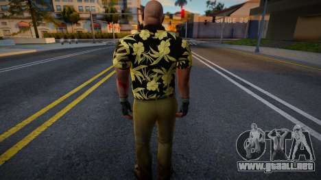 Entrenador de Left 4 Dead con camisa hawaiana (N para GTA San Andreas