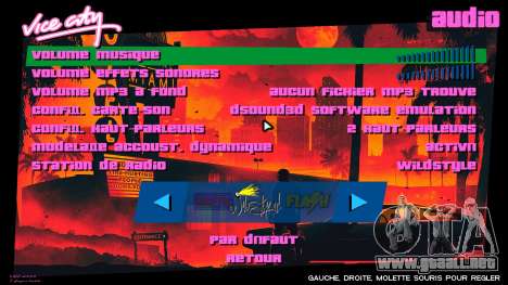 Retrowave Menu v1 para GTA Vice City