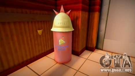 Basura HD de Cluckin Bell para GTA San Andreas