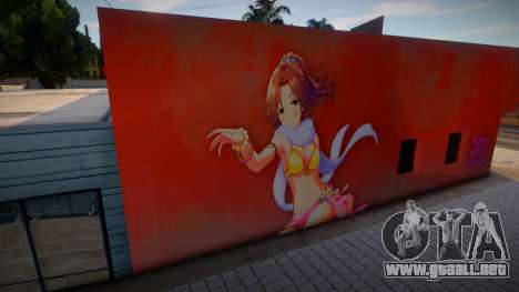 The Idolm@ster Mizuki Kawashima Summer Mural para GTA San Andreas