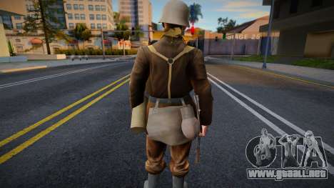 Soldado alemán (África) V2 de Call of Duty 2 para GTA San Andreas