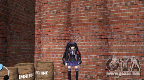 Noire (School Uniform) from Hyperdimension Neptu para GTA Vice City