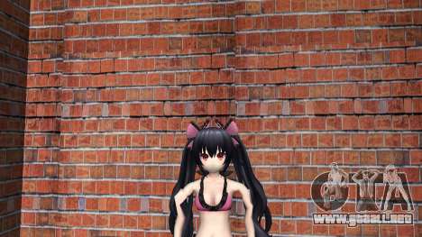 Noire (Swimsuit) from Hyperdimension Neptunia para GTA Vice City