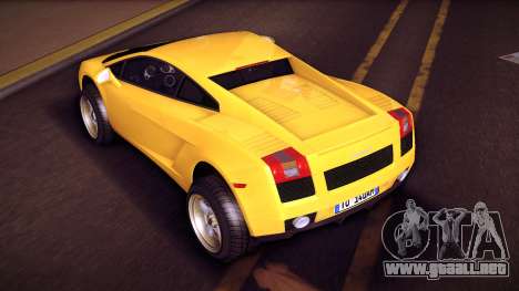 Lamborghini Gallardo 2005 para GTA Vice City