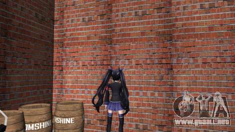 Noire (School Uniform) from Hyperdimension Neptu para GTA Vice City