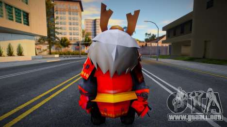 Akai (Samurai) de Mobile Legends Hero para GTA San Andreas