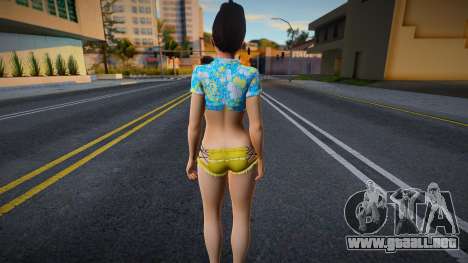 DOAXVV Kokoro - Loco Moco Vacation para GTA San Andreas