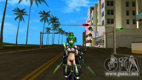 Next Green from Megadimension Neptunia VII para GTA Vice City