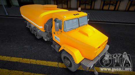 KrAZ 6322 Lavado con agua para GTA San Andreas