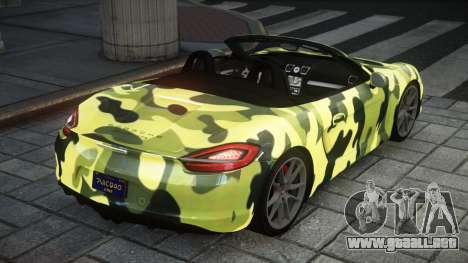 Porsche Boxster 981 GTS S1 para GTA 4