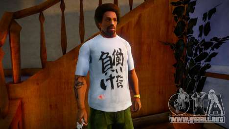 Nueva camiseta 3 para GTA San Andreas